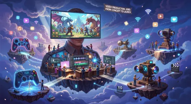 Kreiranje video sadržaja: poslovi u multimedijalnoj produkciji